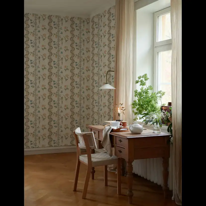 Mönstrade Tapeter Duro Nyckelviken Classic Paper Elegans