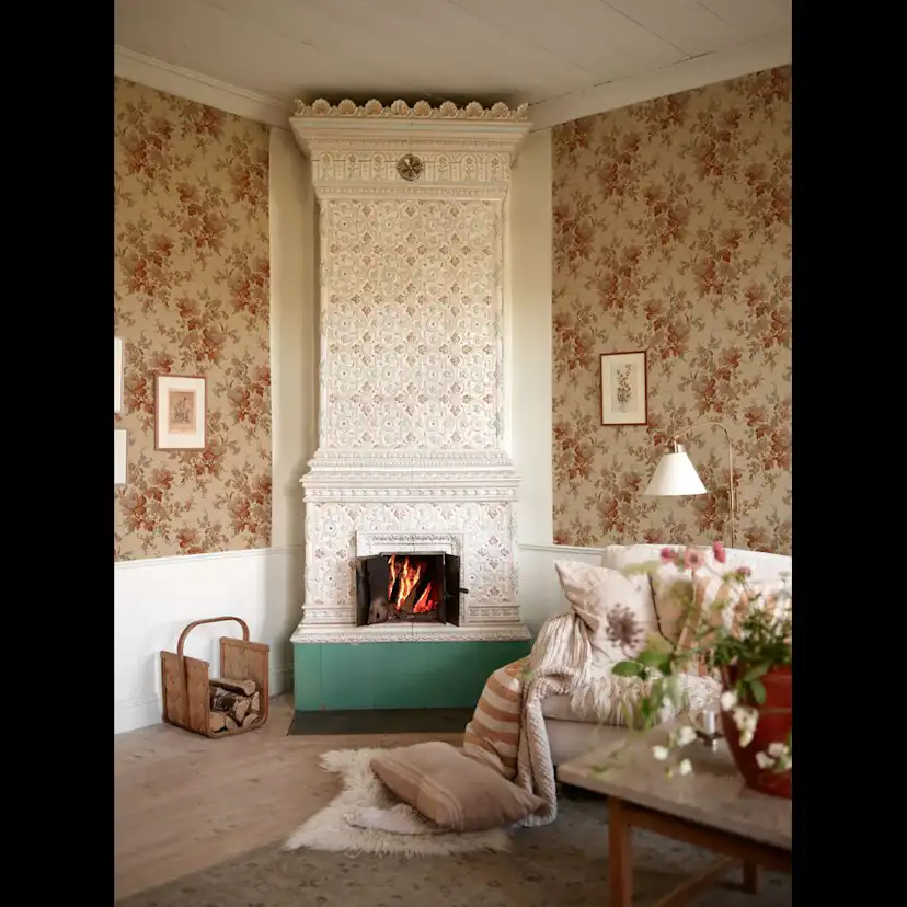 Tapet Duro Ingeborg Mönstrade Tapeter Classic Paper Gammalsvenska Papper