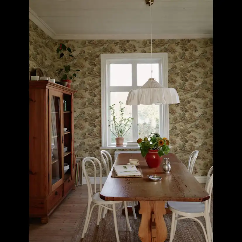 Tapet Duro Boulognerskogen Gammalsvenska Mönstrade Tapeter Classic Paper