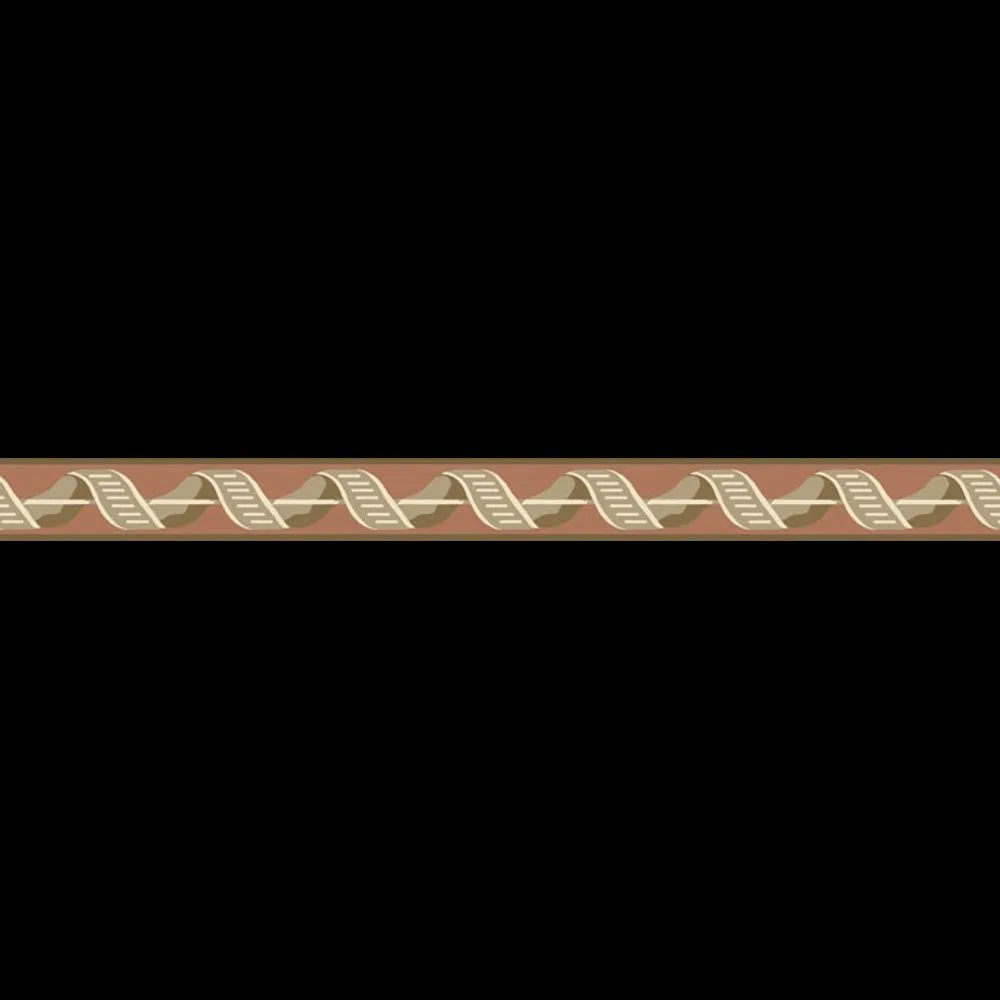 Mönstrad Tapet Duro Eugen Classic Paper Bård Nyrenässansstil