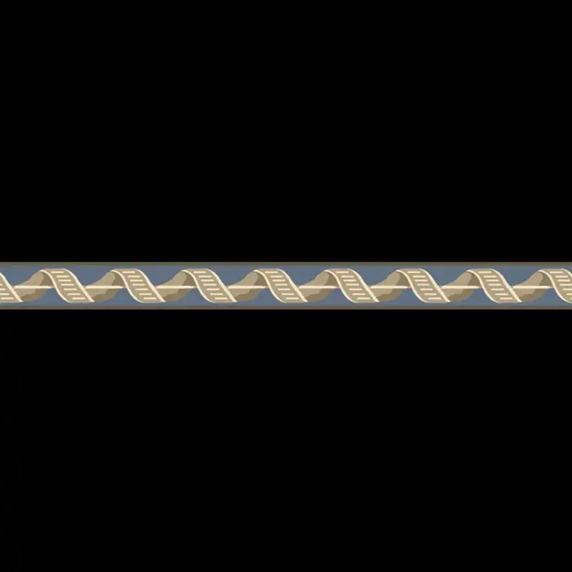 Tapet Duro Eugen Classic Paper Mönstrad Bård Nyrenässans