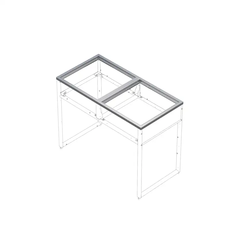 Ram Skotte Kitchen 2H Rostfri Till Utekök