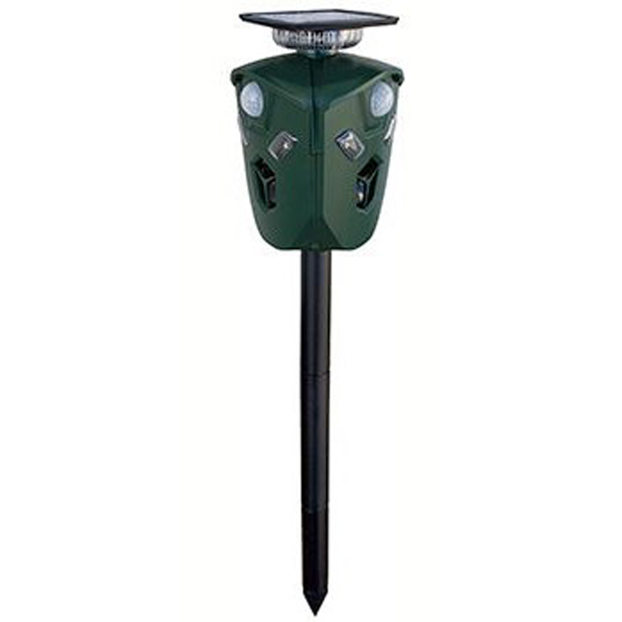 Ultraljudsskrämmare Ryom PIR360 Musskrämma & Råttskrämma med Larm för Trädgård