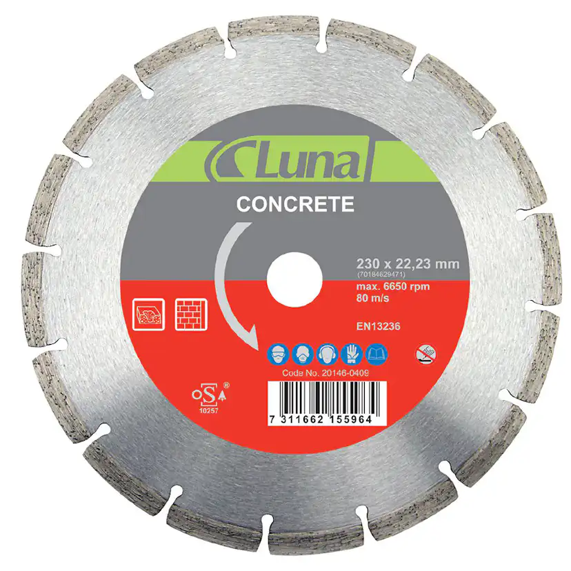 Diamantklinga Luna Tools Concrete