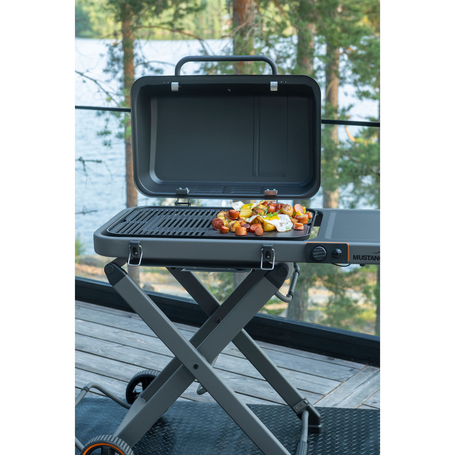 Gasolgrill Mustang Fold