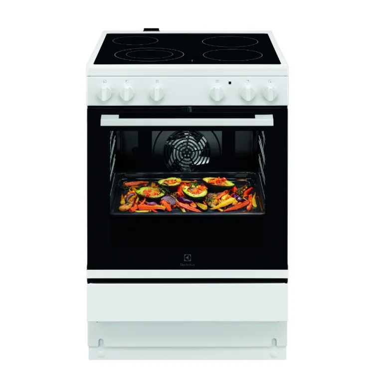 Glaskeramikspis Electrolux LKR64004NW Vit