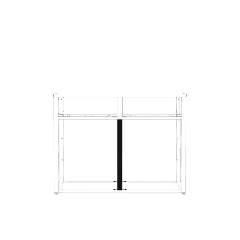 Mellanstag Skotte Kitchen 1208 650 mm Till Utekök