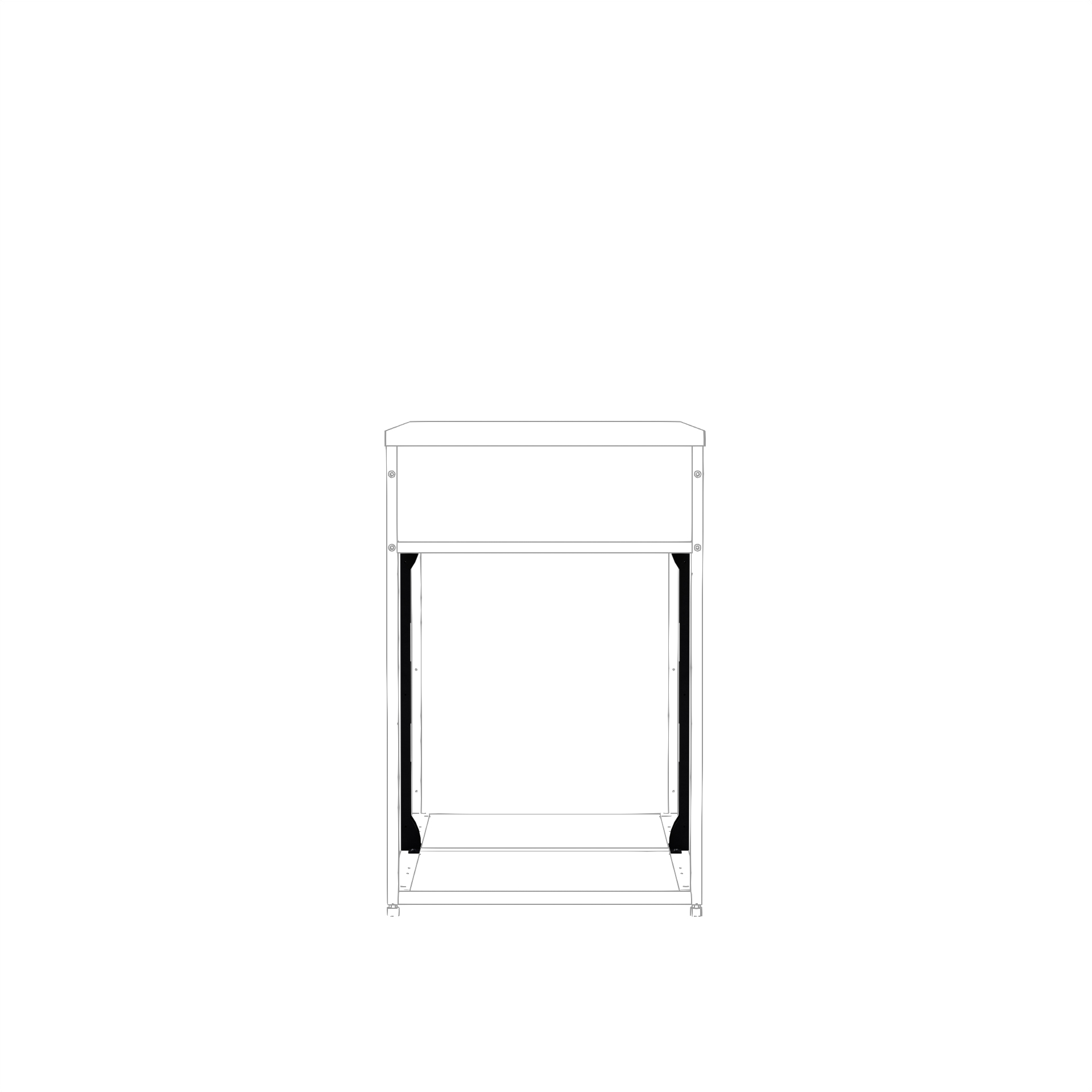 Mellanstag Skotte Kitchen 1208 650 mm Till Utekök