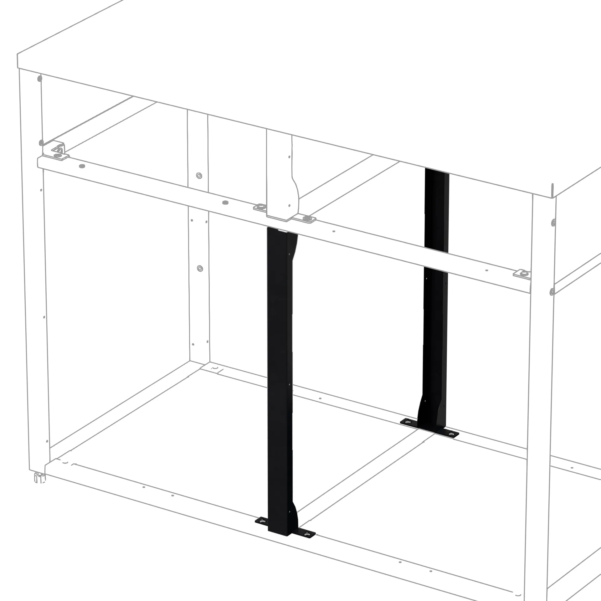 Mellanstag Skotte Kitchen 1208 650 mm Till Utekök