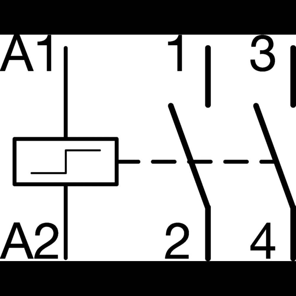Impulsrelä Hager 1 Modul Spolspänning 230 V AC för Impulsstyrning upp till 16 A AC-7a
