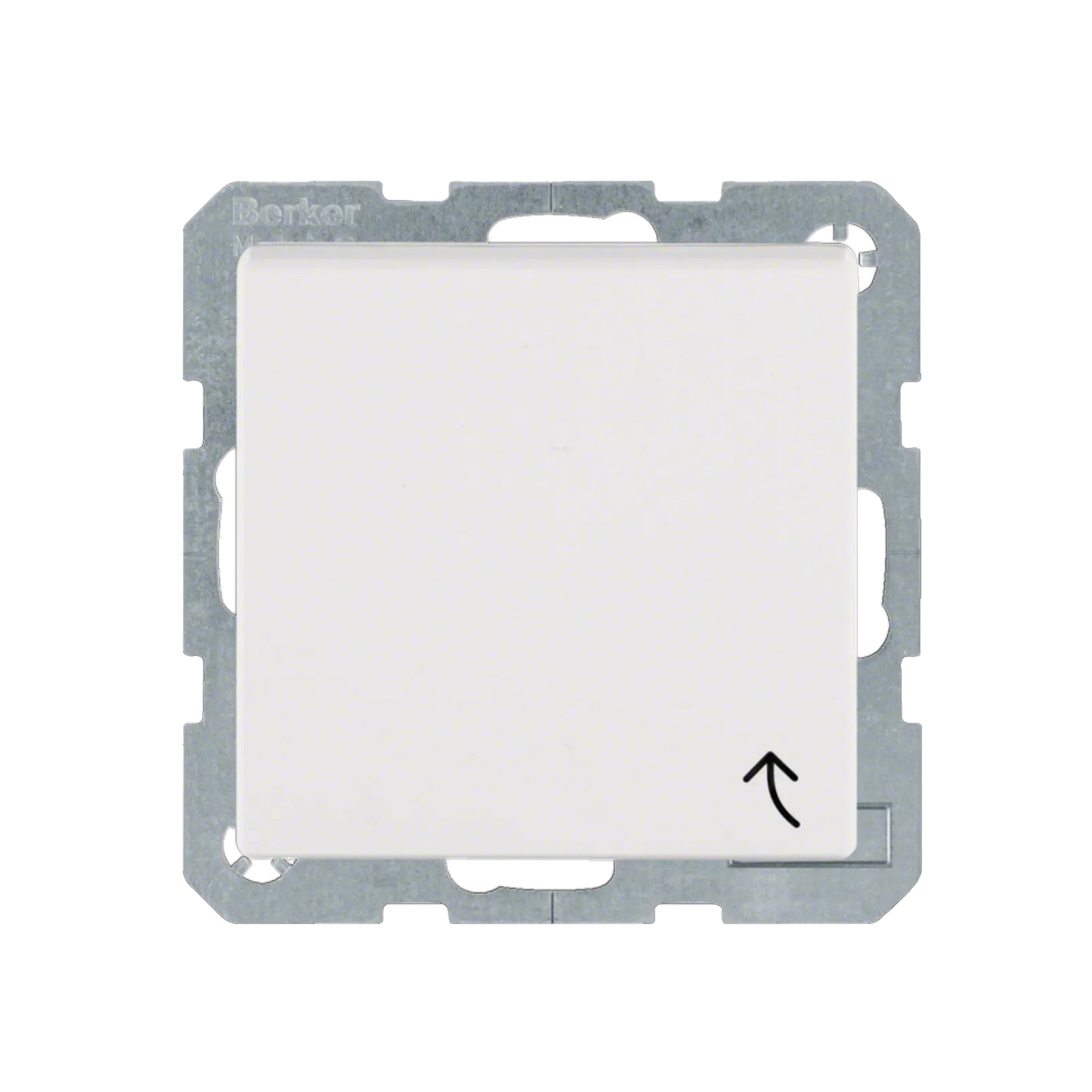 Vägguttag Hager 1-vägs Insats med Lock 16 A Snabbanslutning IP44 S.1/B.3/B.7 Vit RAL 9010