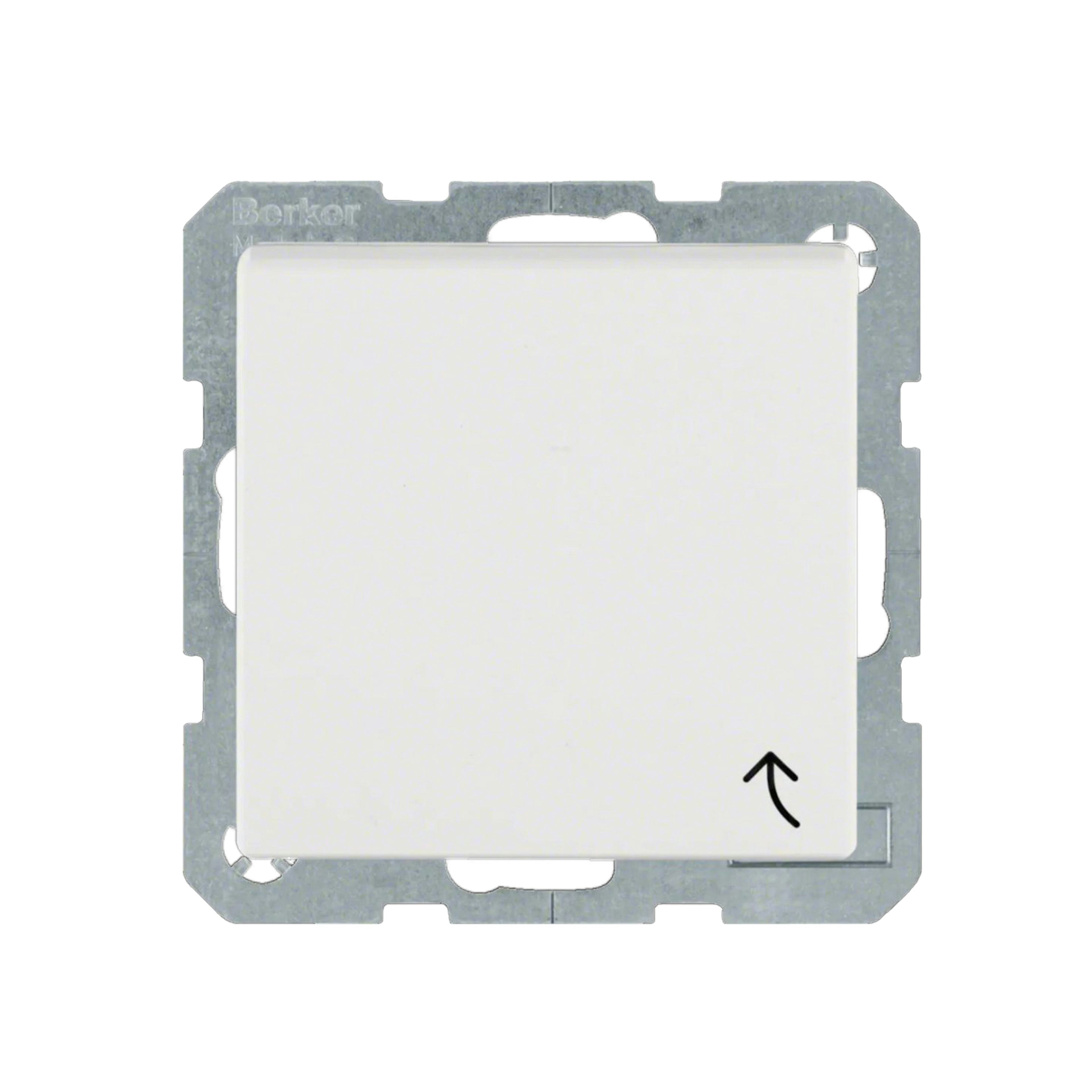 Vägguttag Hager 1-vägs Insats med Lock 16 A Snabbanslutning IP44 S.1/B.3/B.7 Vit RAL 9010