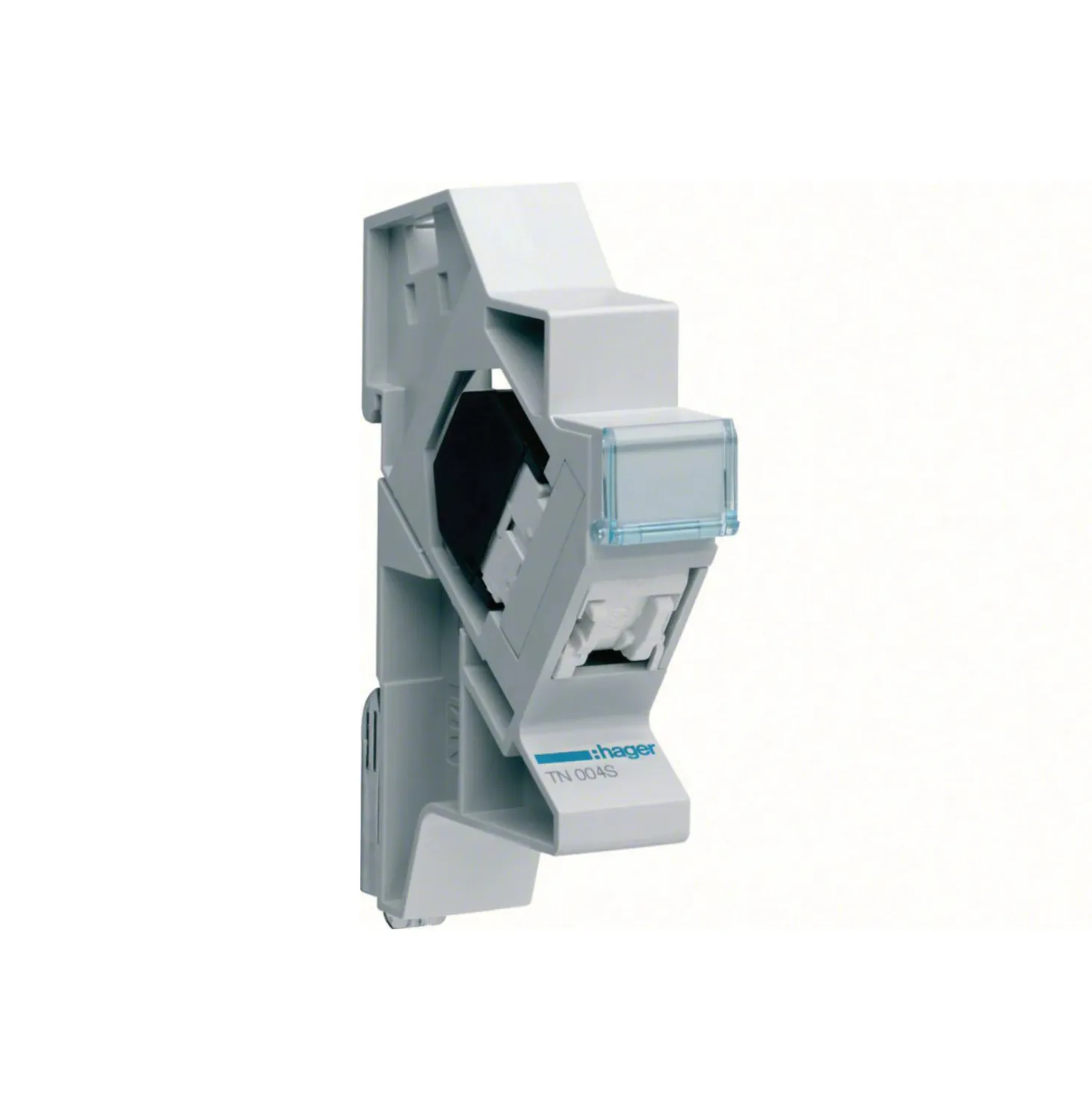 Modularuttag Hager 4 st RJ45 i Normutförande Kategori 5E Oskärmat Don