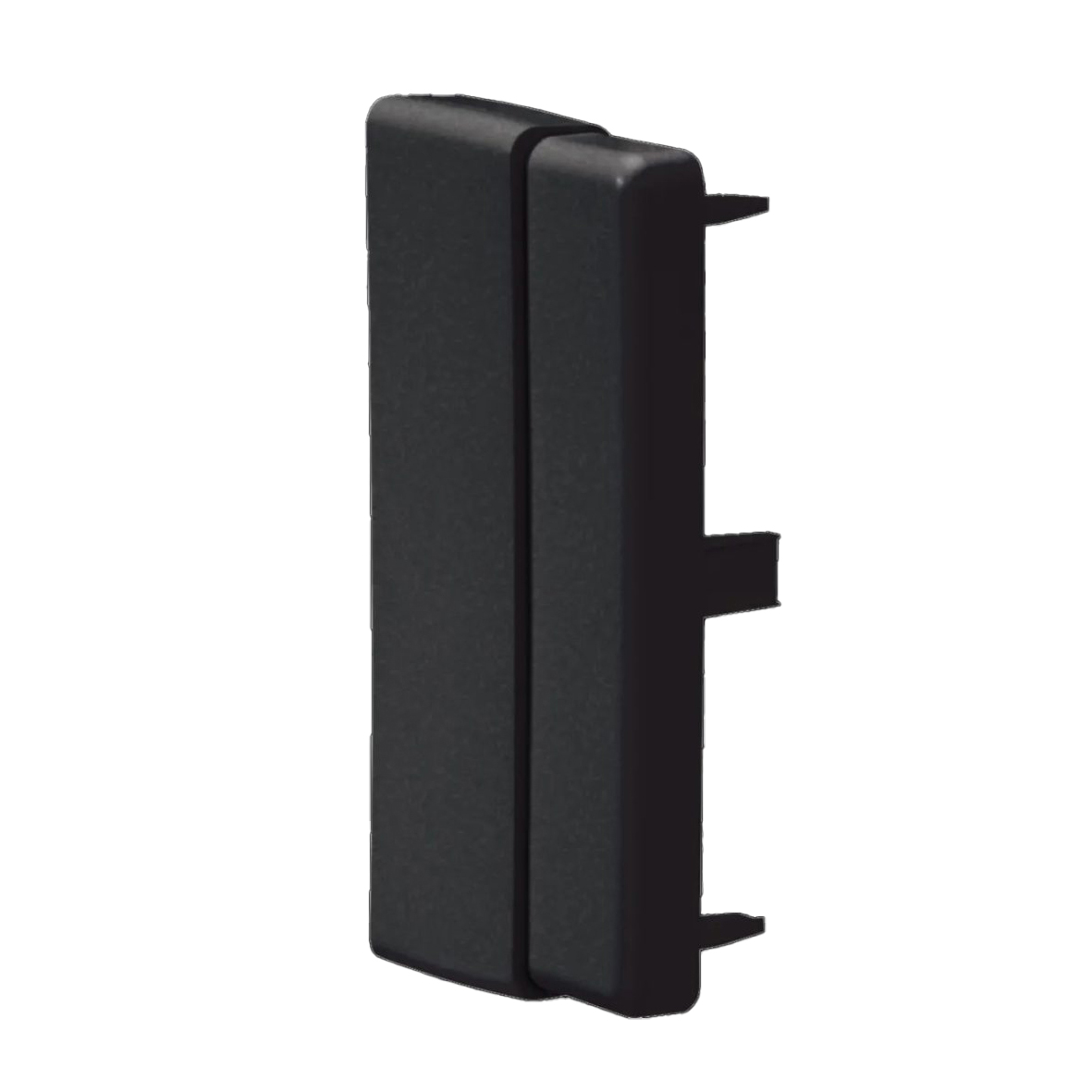 Ändstycke till Matarkanal Hager LF/LFH 60 x 110 mm Halogenfri Svart RAL 9011