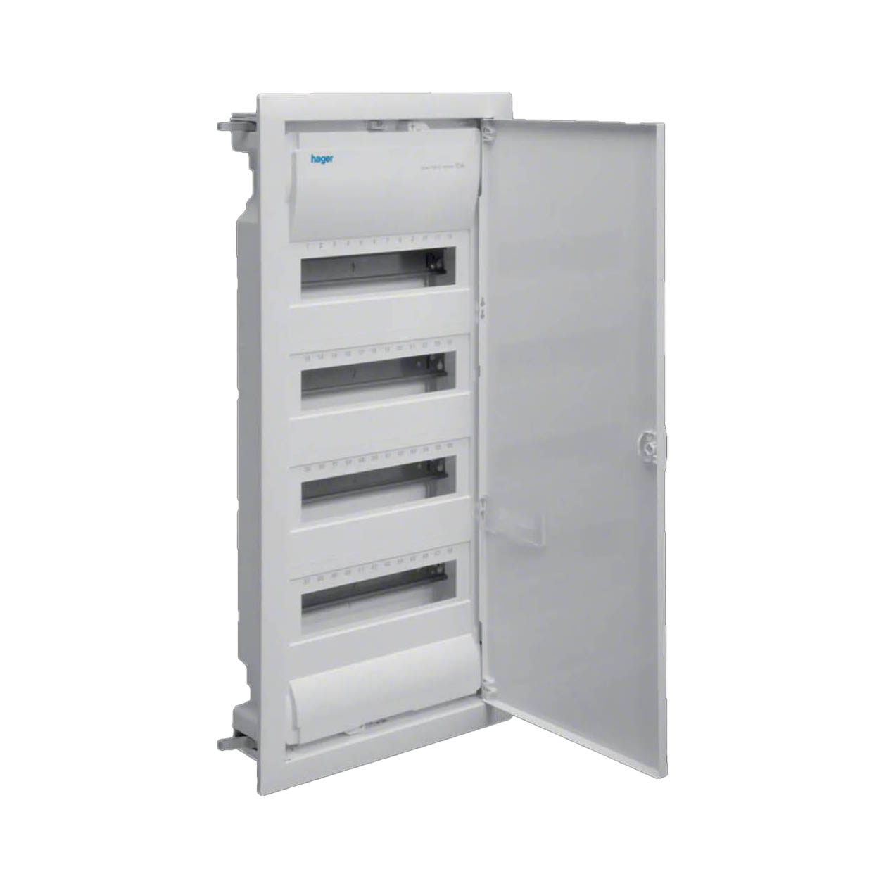 Plastkapsling Hager Volta för Infällnad i Gipsvägg