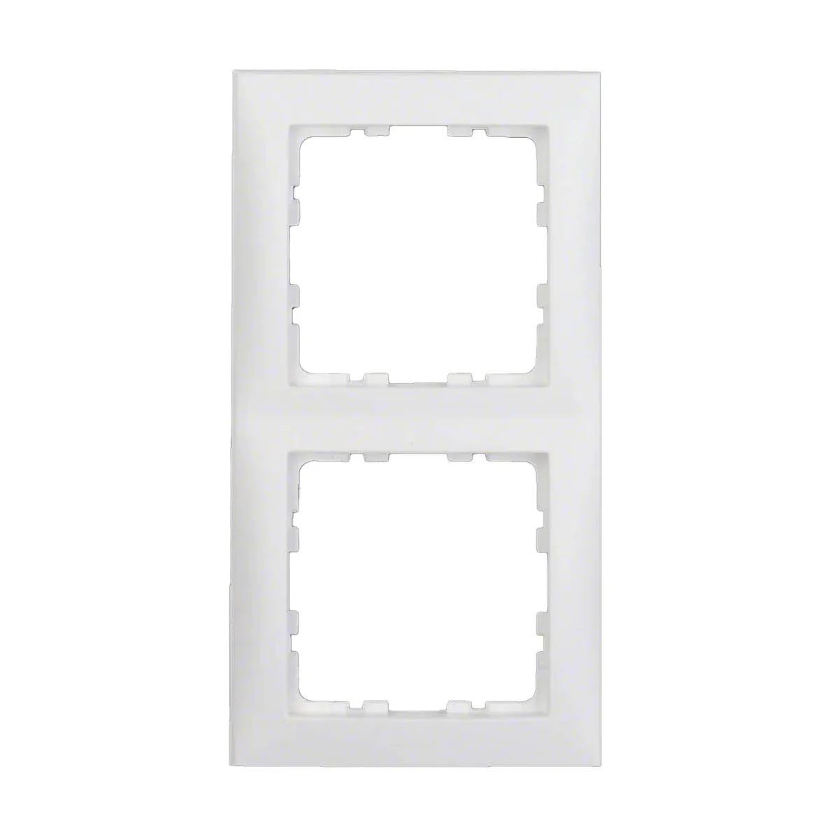 Kombinationsram Hager 2-fack i Plast S.1