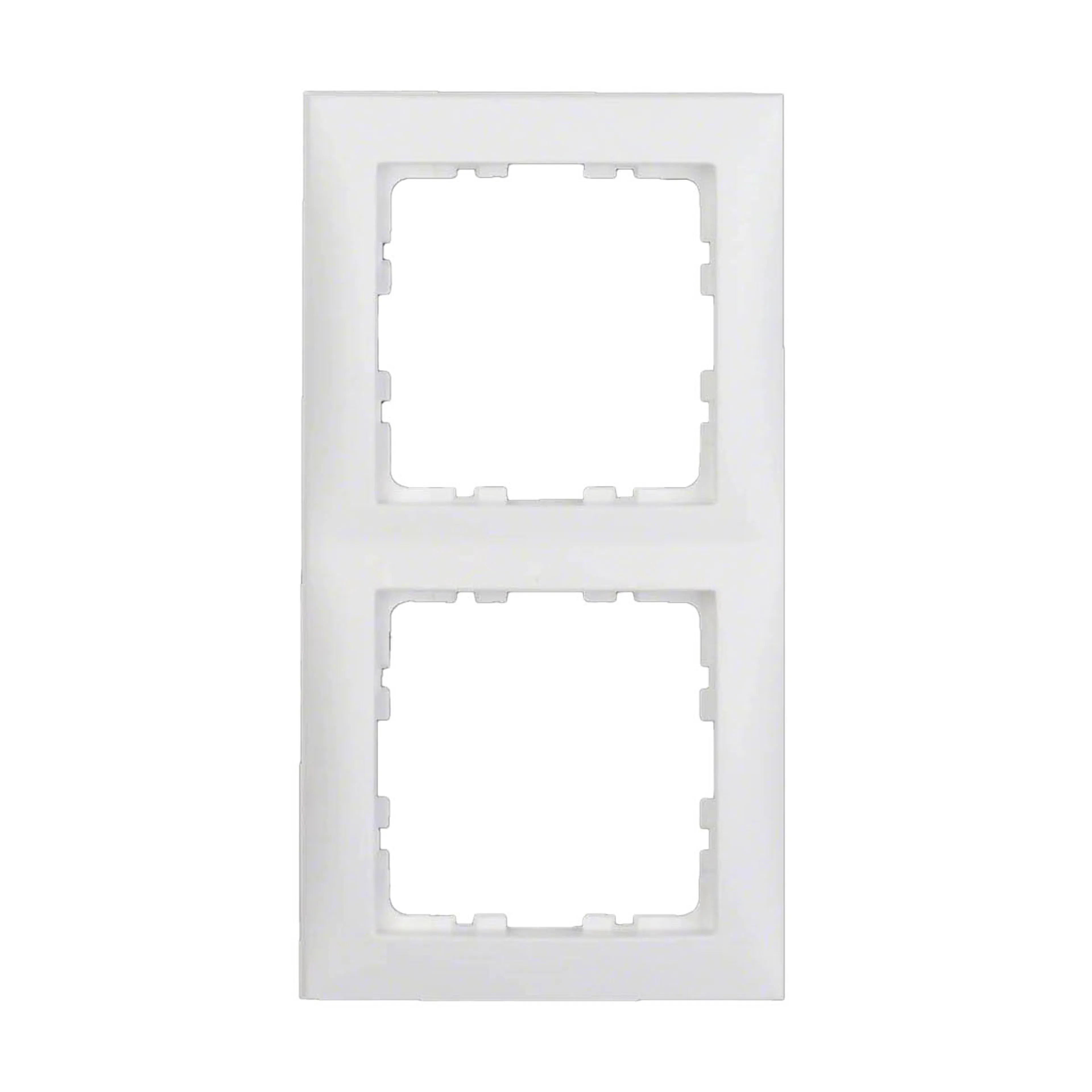 Kombinationsram Hager 2-fack i Plast S.1