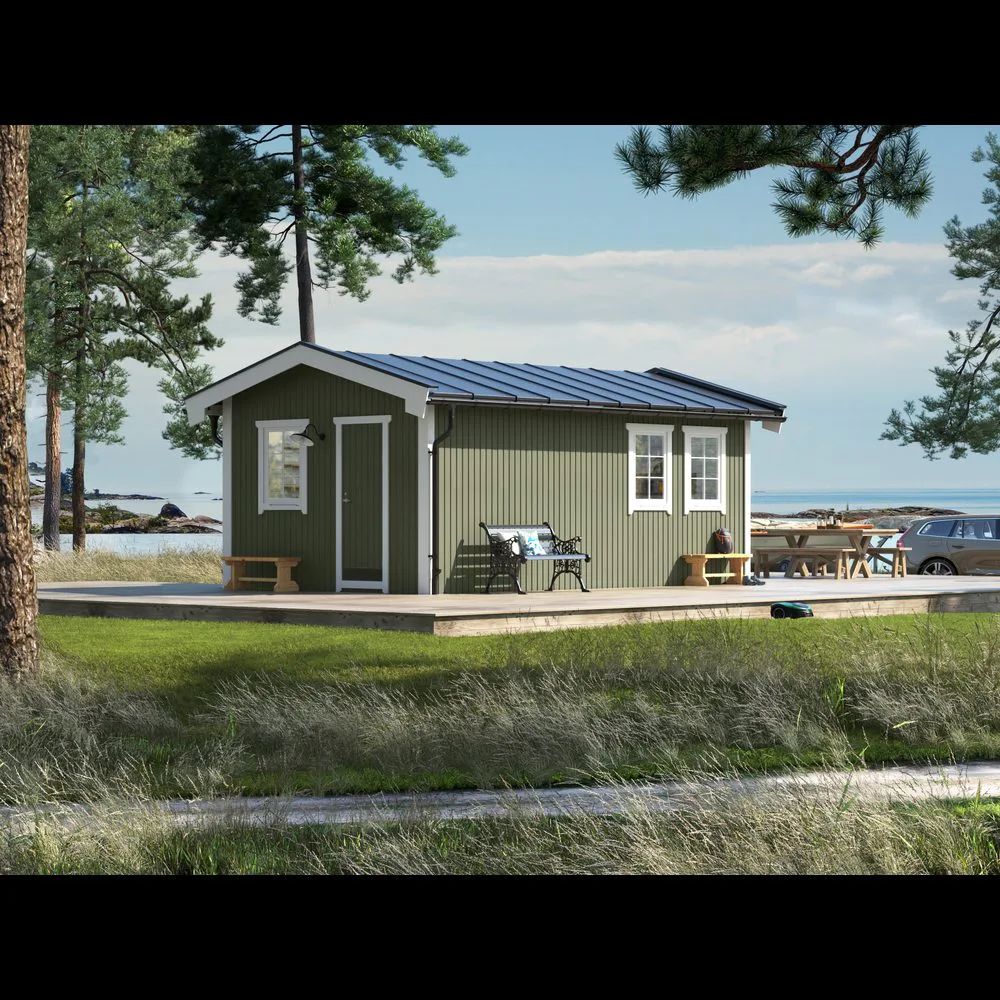Attefallare Trähuset Paulina 25 kvm