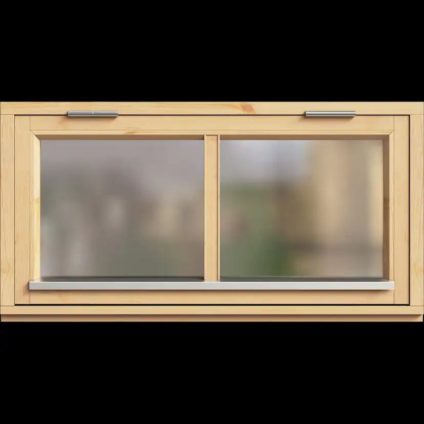 Fönster Trähuset Överkantshängt