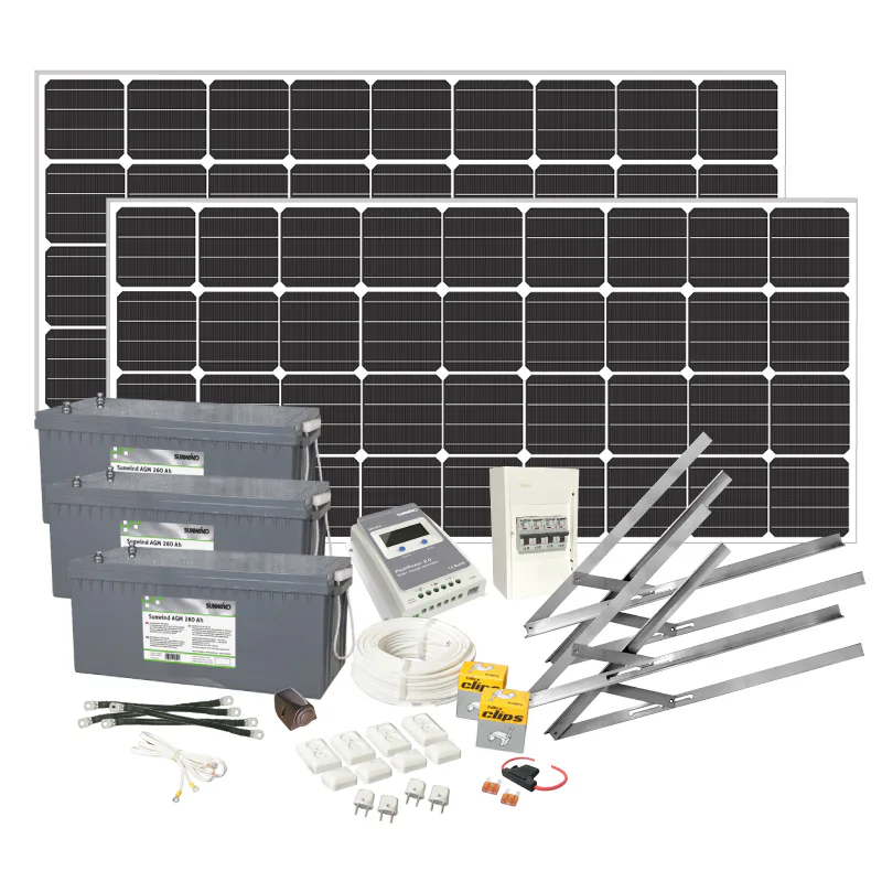Solpanelspaket Sunwind 400W Basic