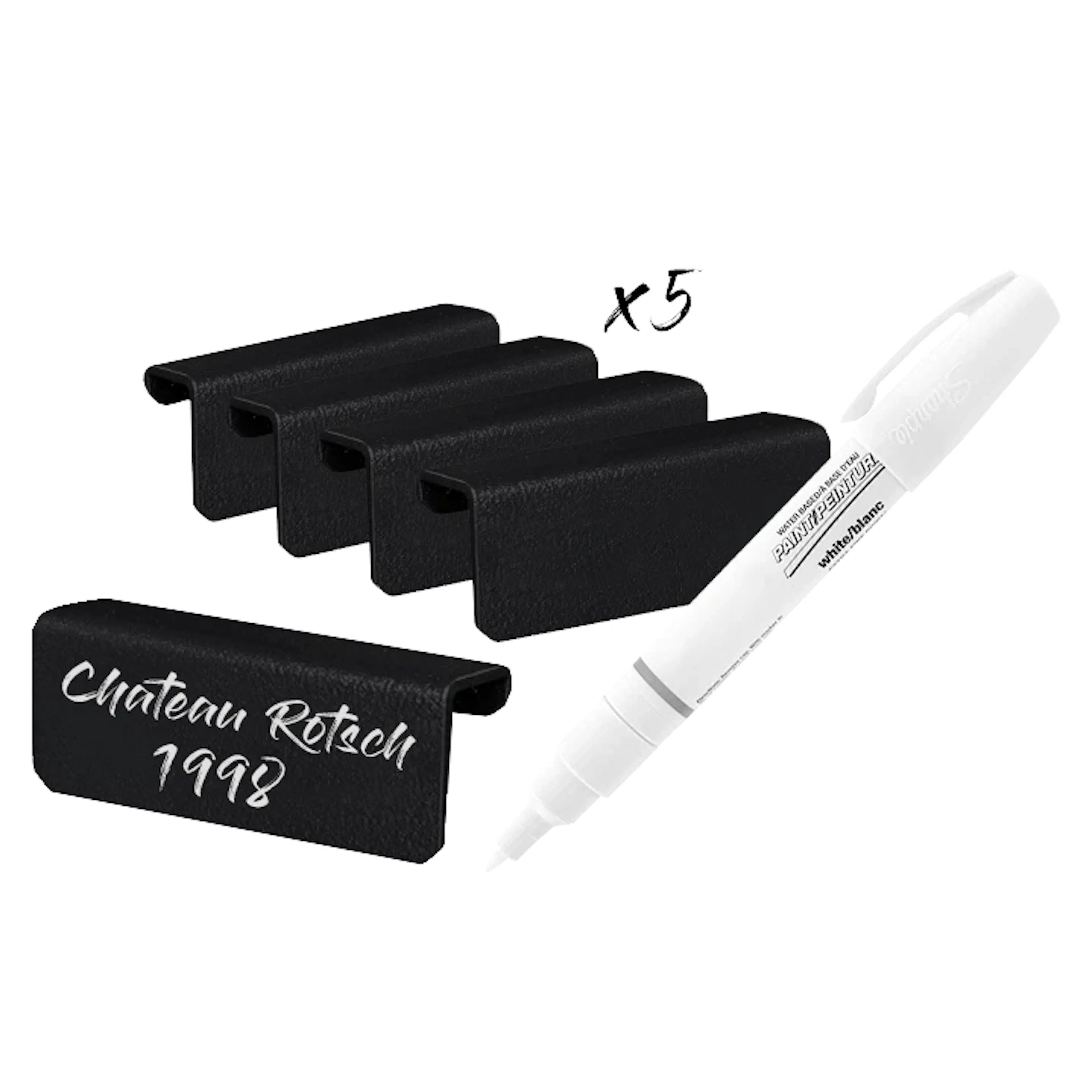 Vinetiketter mQuvée bl.a. WineCave och WineKeeper - 5 pack