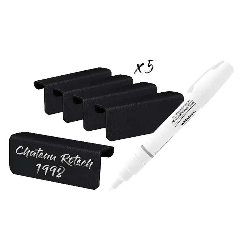 Vinetiketter mQuvee bl.a WineExpert och WineStore - 5 pack