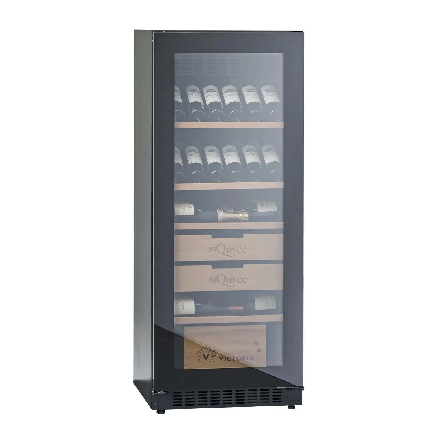 Vinlagringsskåp mQuvée Velvet 100 Glass