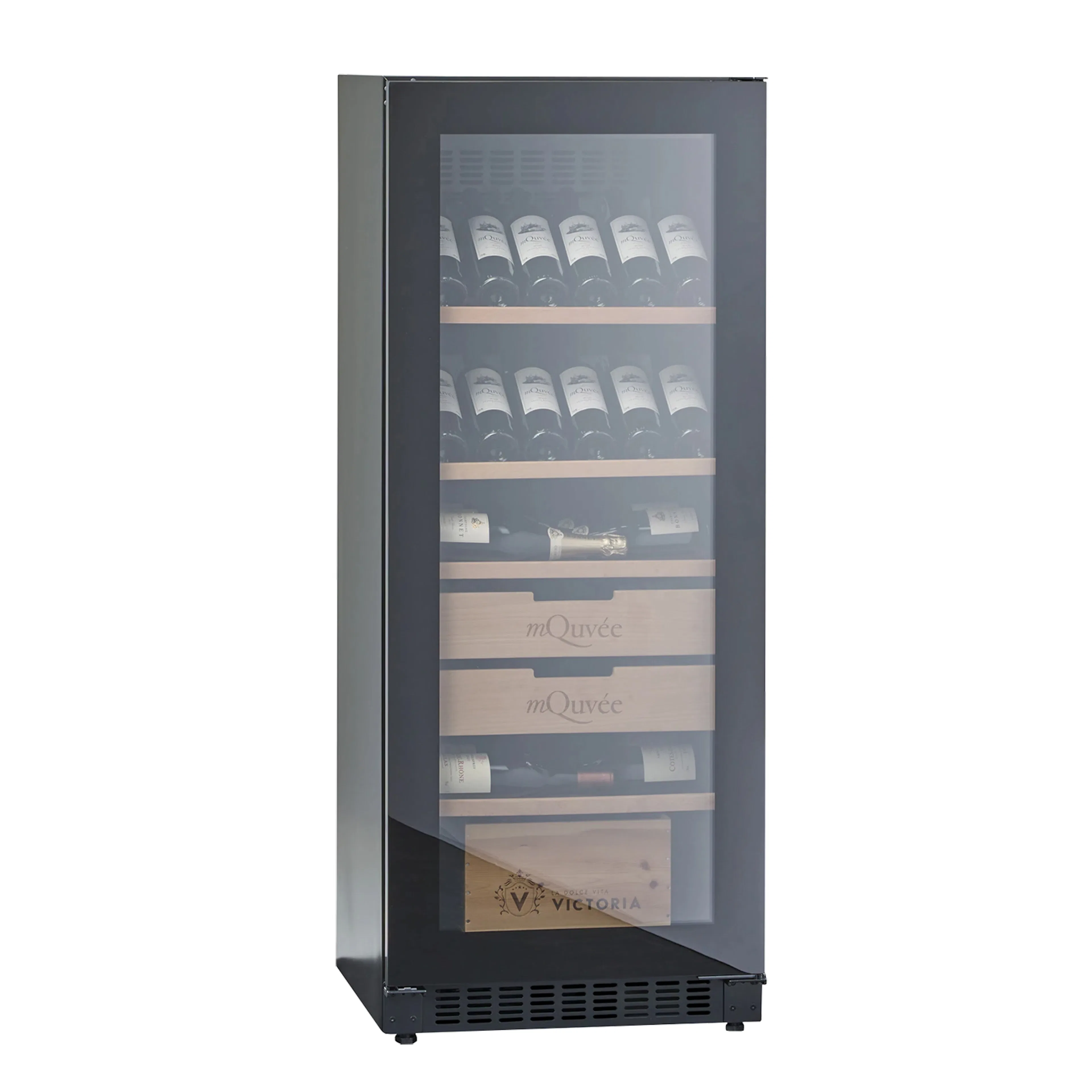 Vinlagringsskåp mQuvée Velvet 100 Glass