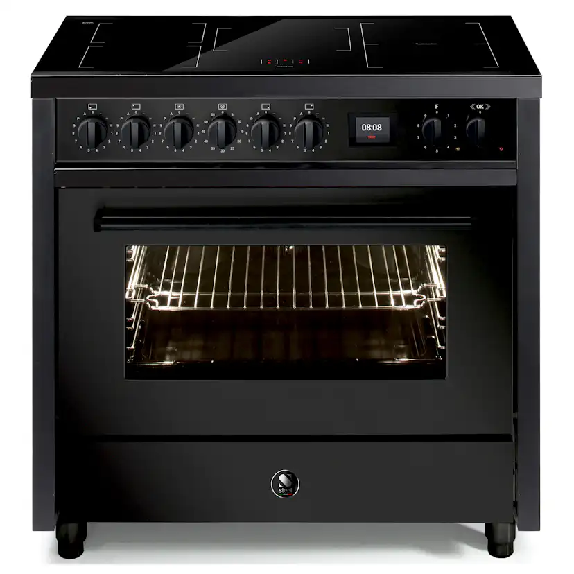 Induktionsspis Steel Enfasi 90 cm (1 ugn)