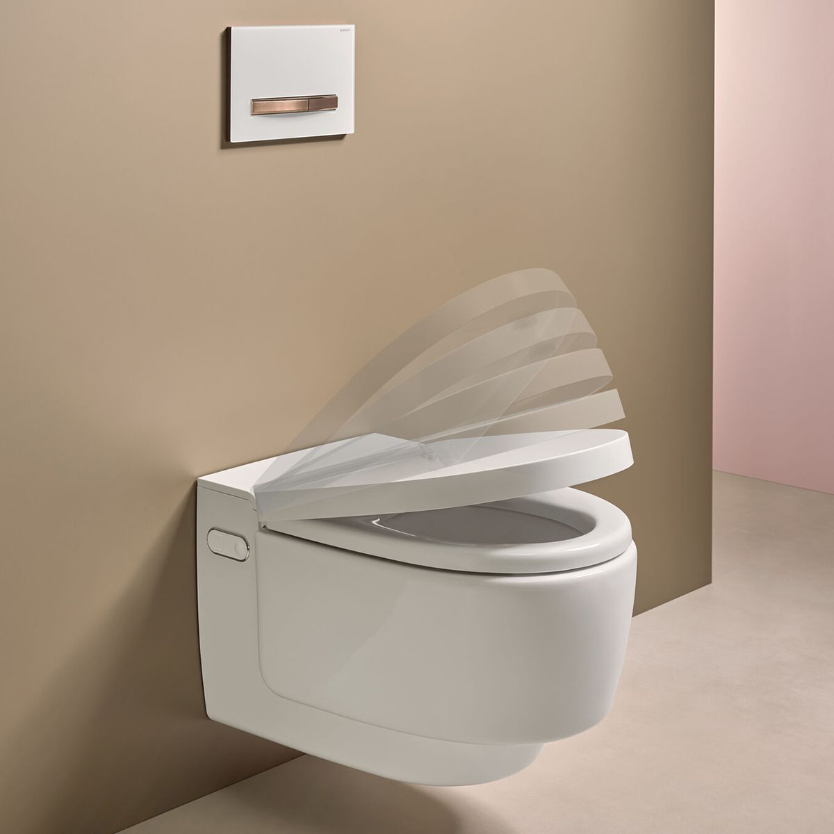 Vägghängd Duschtoalett Geberit AquaClean Mera Comfort