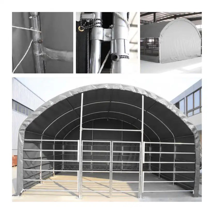 Garagetält Ranch G900 8x8x4 m Farmer