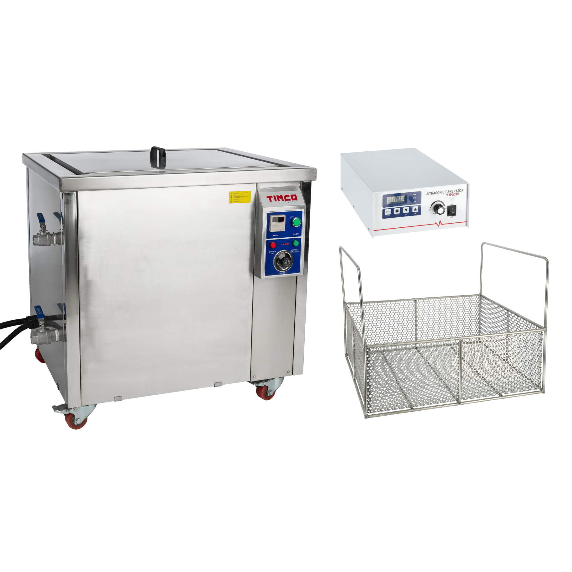 Ultraljudstvätt Timco 135L INOX 380V