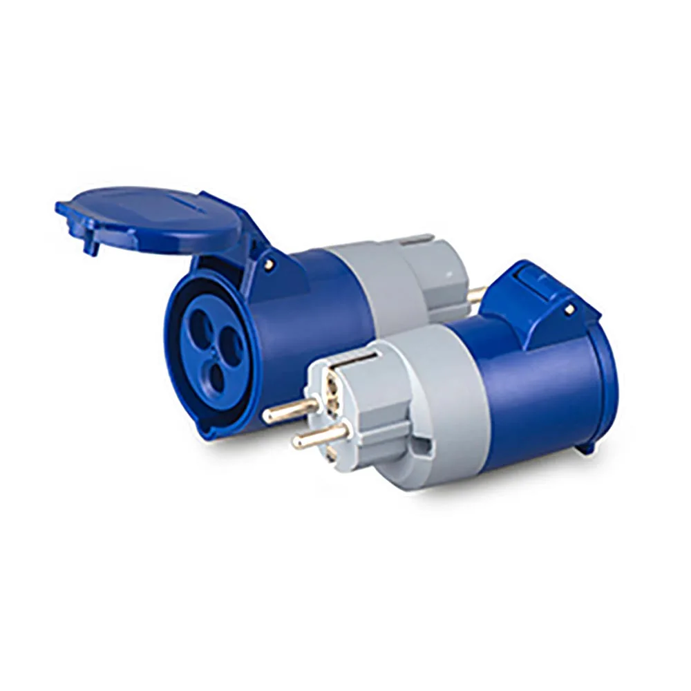 Adapter Smart Living Schuko-hane till CEE-hona