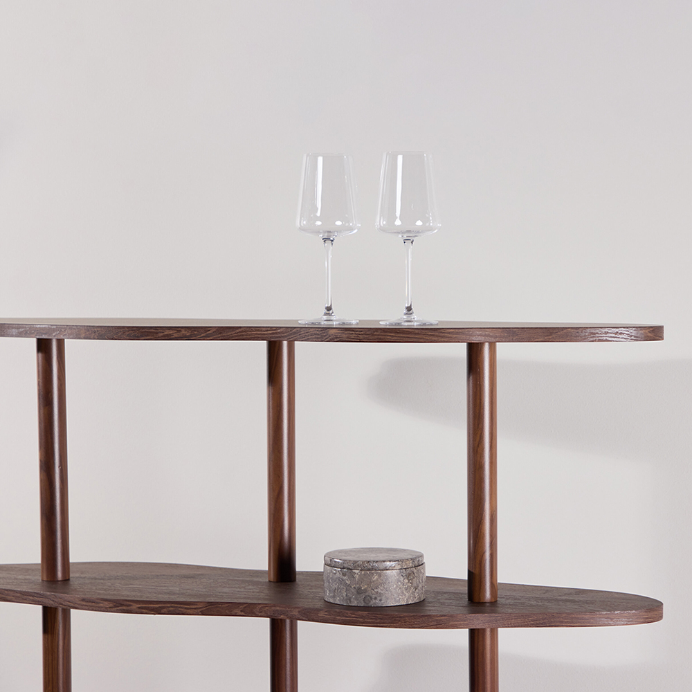 Bokhylla Vind Moln Öppen med 5 Hyllplan