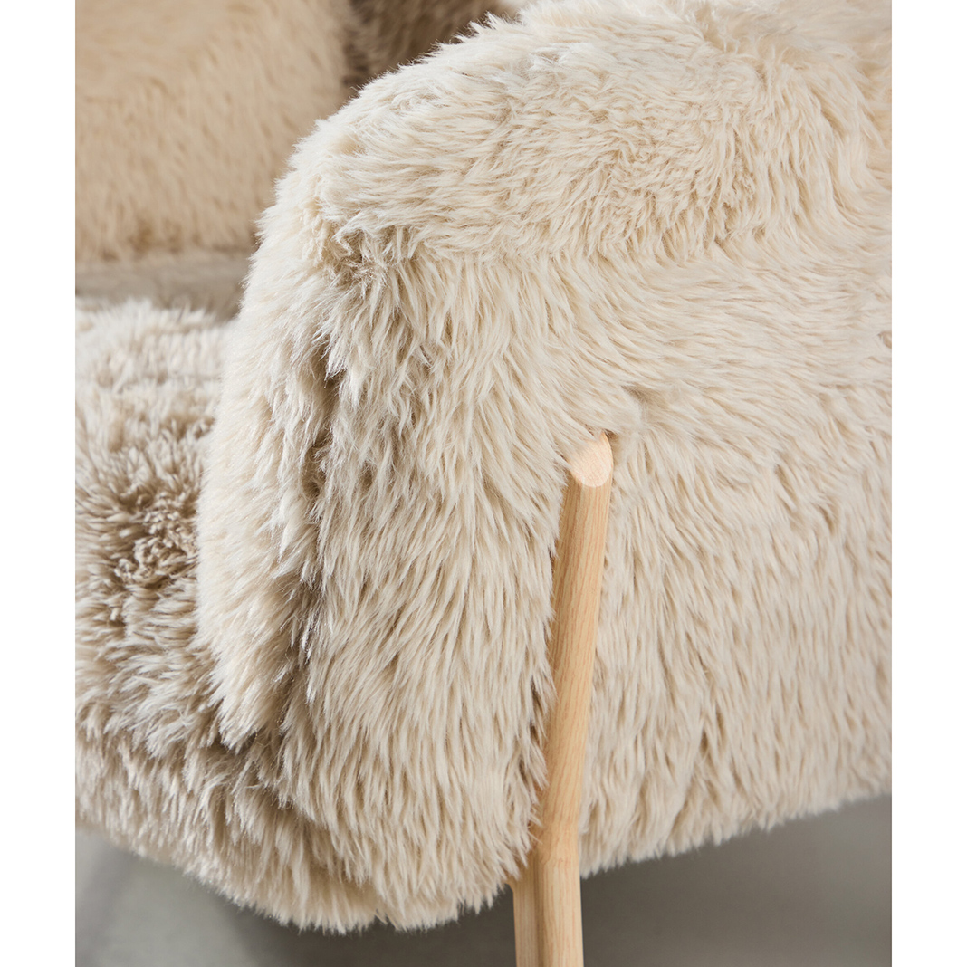 Fåtölj Venture Home Zenzi Konstpäls
