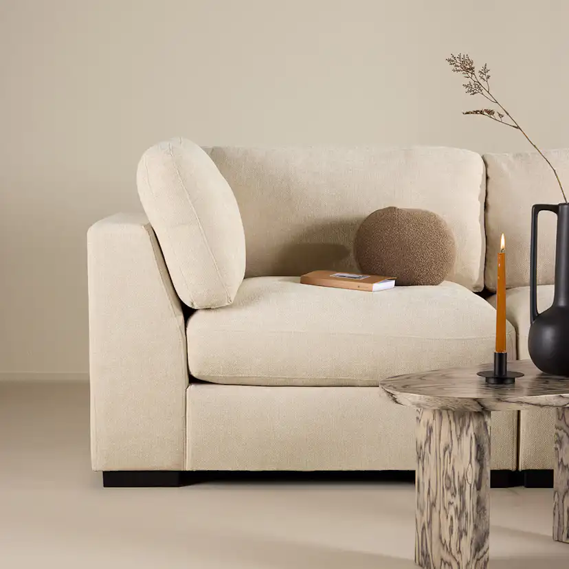 Hörnsoffa Venture Home Salerno 4-sits