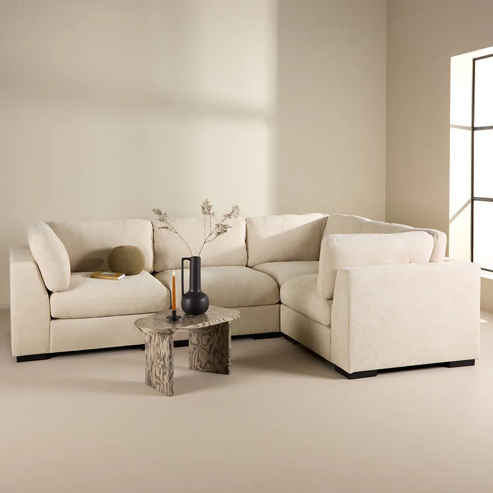 Hörnsoffa Venture Home Salerno 4-sits