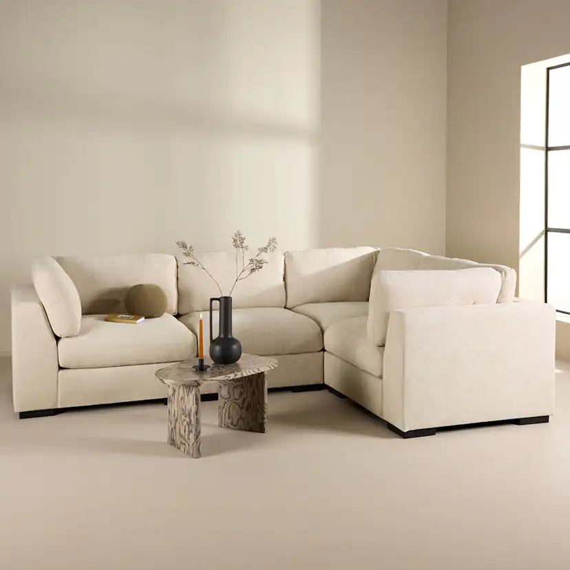 Hörnsoffa Venture Home Salerno 4-sits