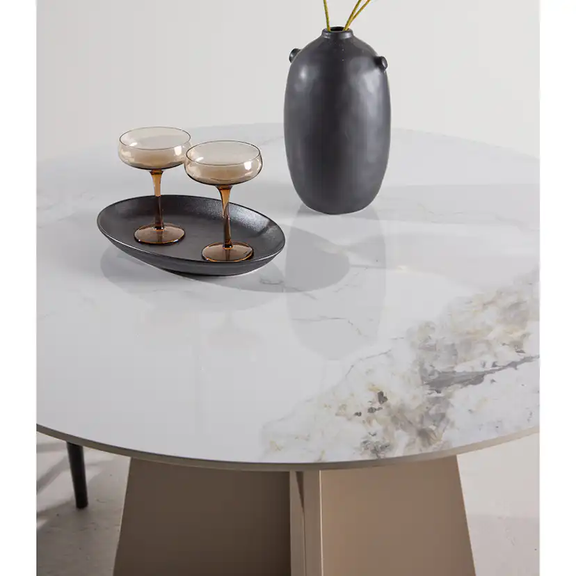 Matbord Venture Home Bootcut Ø110 cm