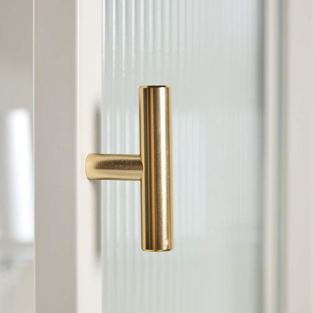 Vitrinskåp Venture Home Garis med Glasdörrar