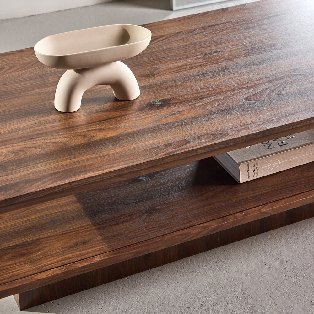 Soffbord Venture Home Maglehem 130x60 cm Valnöt