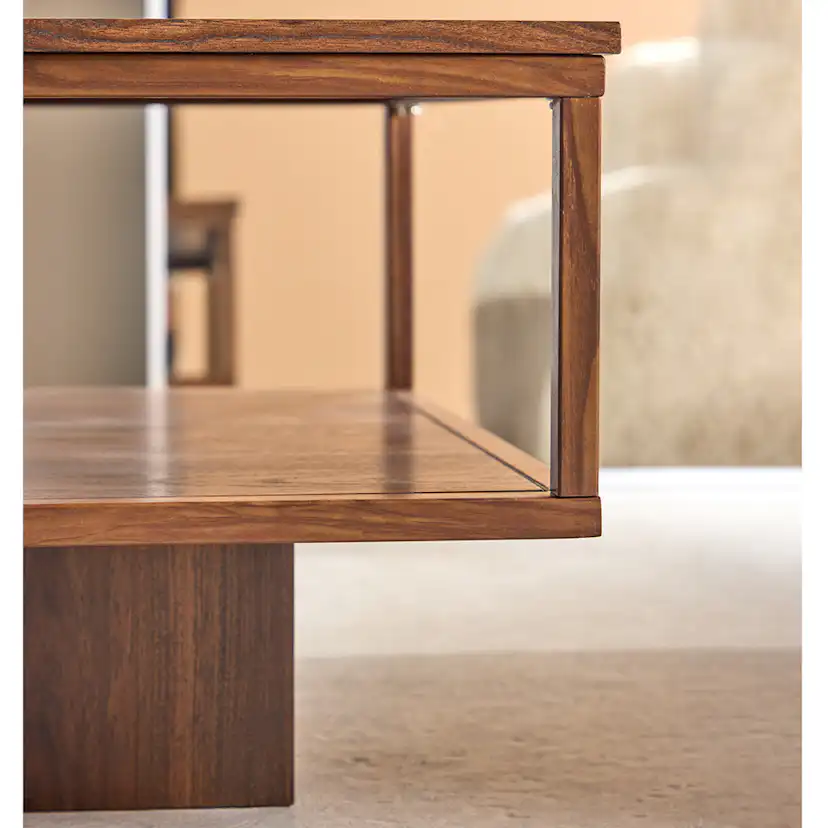 Soffbord Venture Home Maglehem 130x60 cm Valnöt