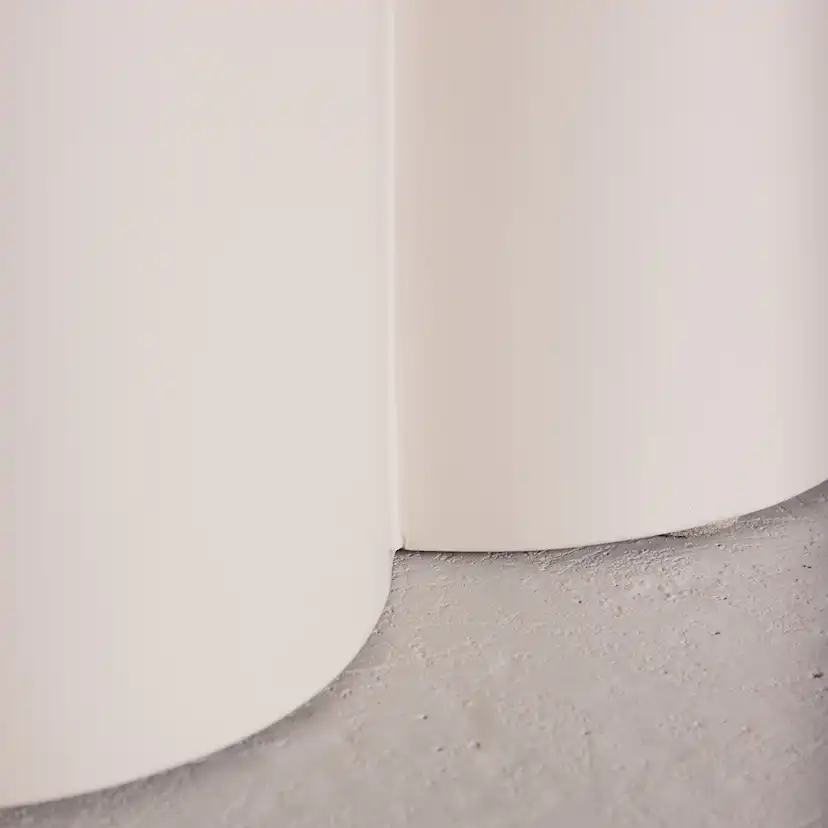 Soffbord Venture Home Olivia Ø80 cm Vit