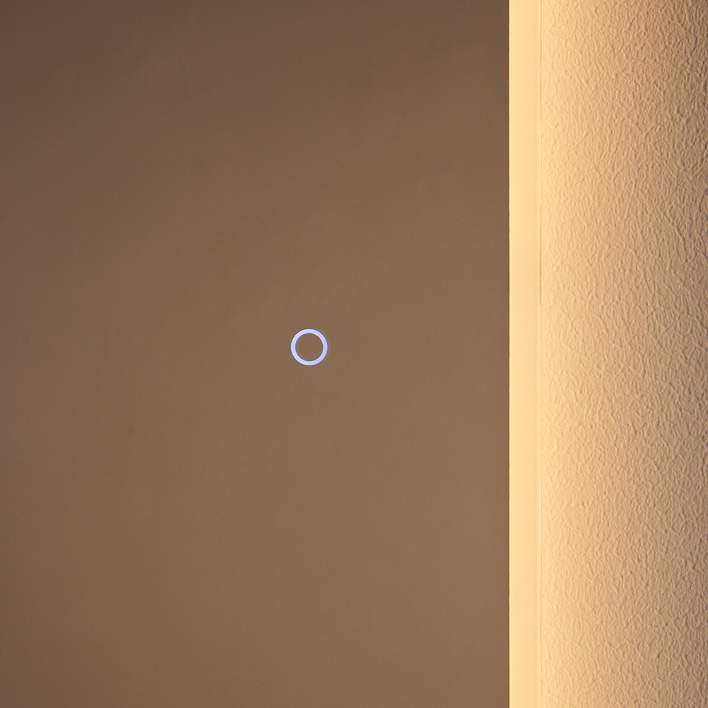 Spegel Vind Skeppsvik 185x70 cm med Belysning