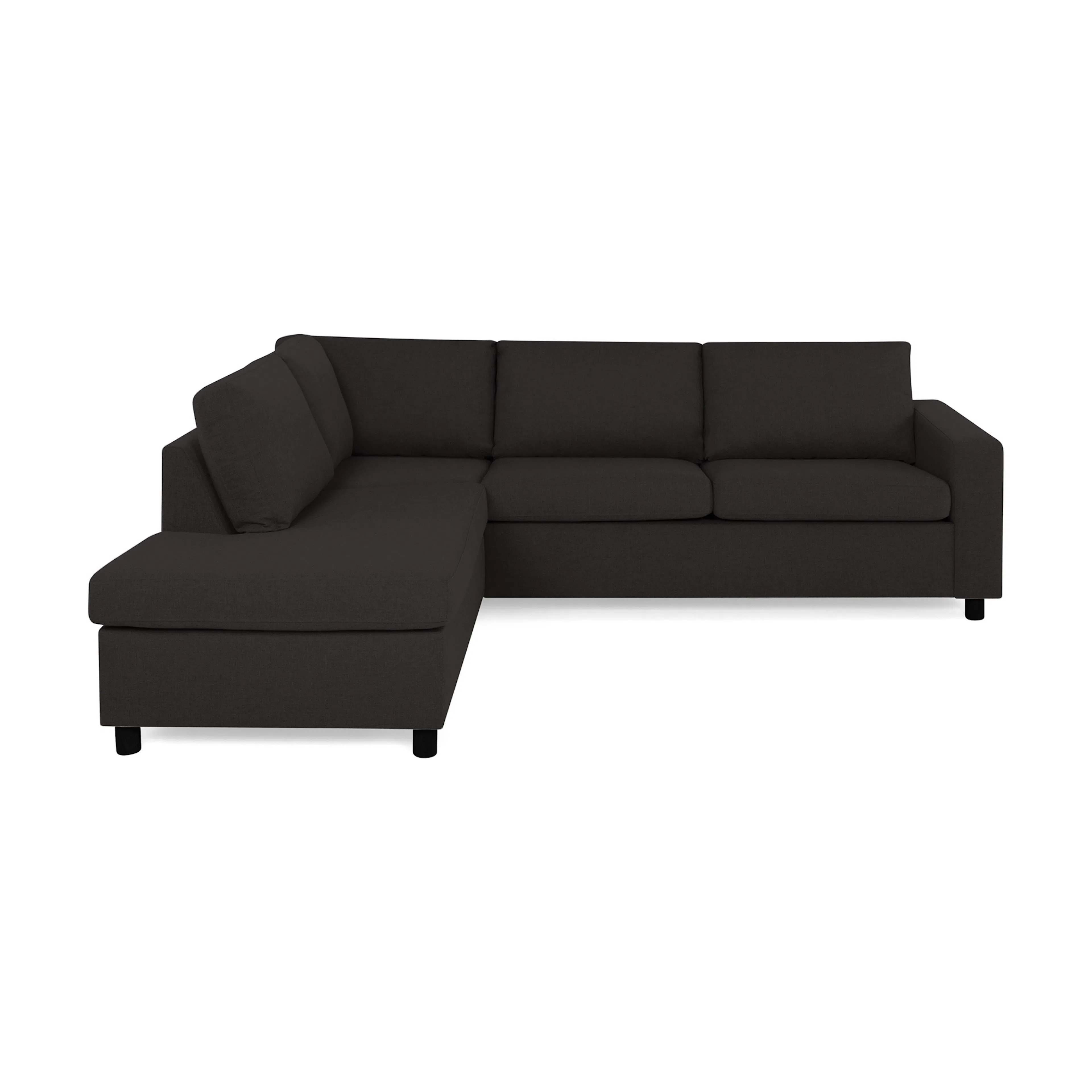 3-sitssoffa Basic Home Crazy L-formad Schäslong 250 cm