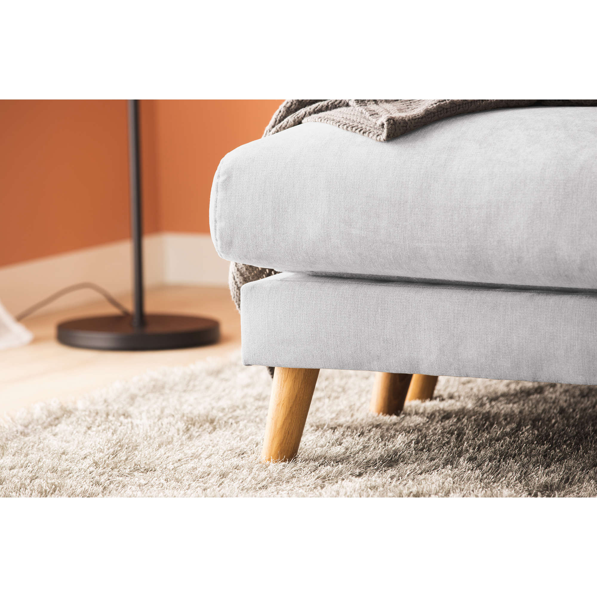 6-sitssoffa Scandi Days Trend Lyx Rak U-formad med Divan och Schäslong 310 cm