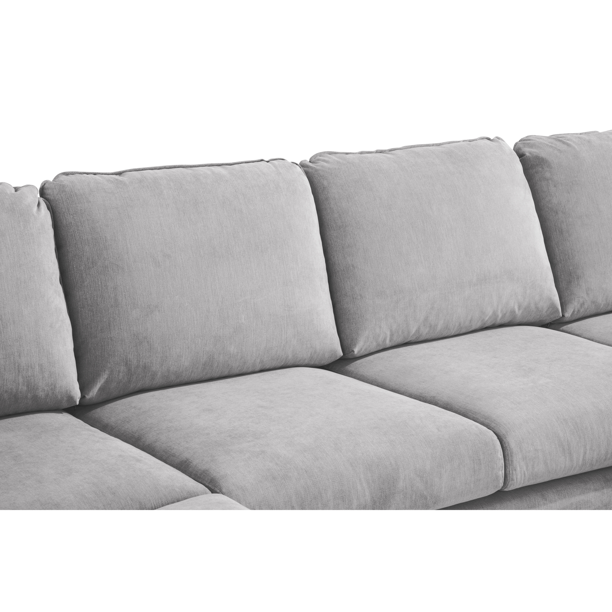 6-sitssoffa Scandi Days Trend Lyx Rak U-formad med Divan och Schäslong 310 cm