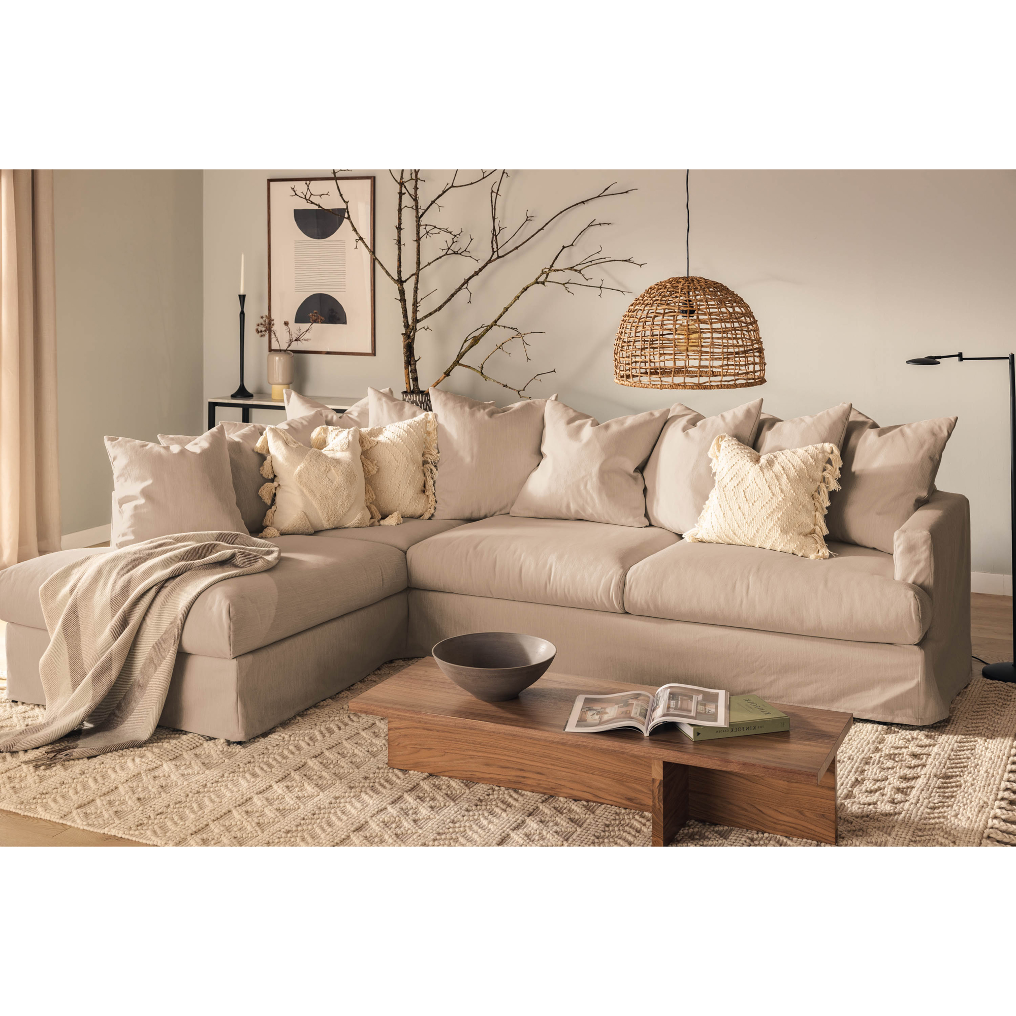 4-sitssoffa Scandi Days Menard Vänster L-formad Schäslong