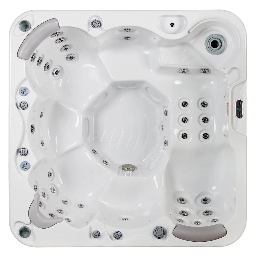 Spabad Wellis Jupiter 46 Jets med Termiskt Skydd