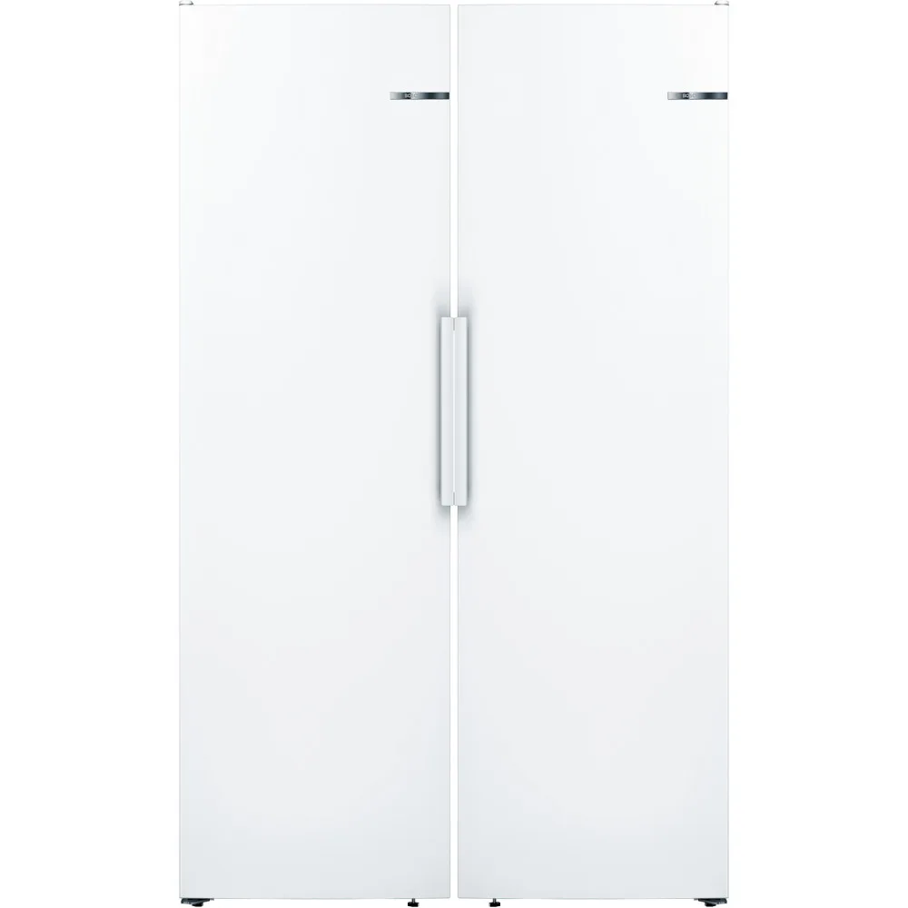 Kyl/Frys Paket Bosch KSV36NWEP + GSN36VWEP Serie 2 186 cm Vit